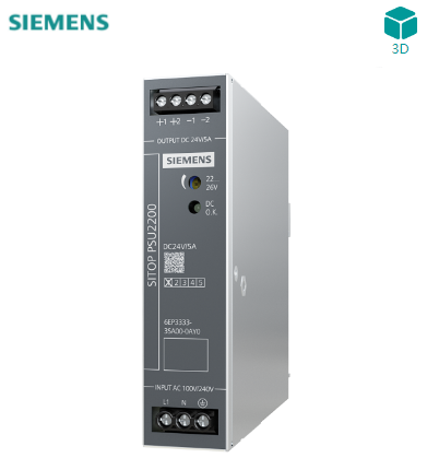 SITOP PSU2200/1AC/24VDC/5A 輸入：AC 90-264 V 輸出：DC 24 V /5A，三防涂層，低溫冷啟