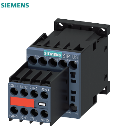 輔助接觸器，6NO+2NC，24V DC，S00，螺旋接頭