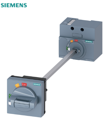 門聯(lián)鎖旋轉驅動 標準 IEC IP65 帶門聯(lián)鎖 附件，用于： 3VM 100/160