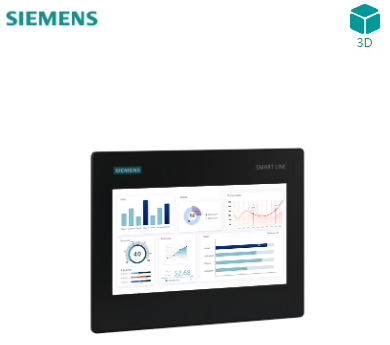 SIMATIC HMI Smart 700 IE V4， 精彩面板， 觸摸式操作， 7” 寬屏 TFT 顯示屏