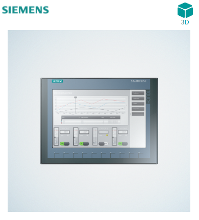 SIMATIC HMI，KTP1200 Basic DP， 精簡面板， 按鍵式/觸摸式操作， 12