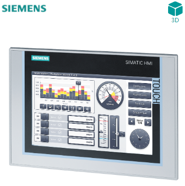 SIMATIC HMI TP900 Comfort， 精智面板， 觸摸操作， 9” 寬屏 TFT