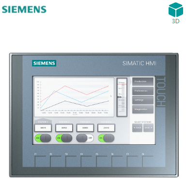 SIMATIC HMI，KTP700 基本版 DP， 精簡面板， 按鍵式/觸摸式操作， 7